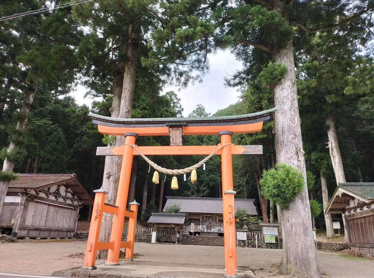 戸隠神社の入口