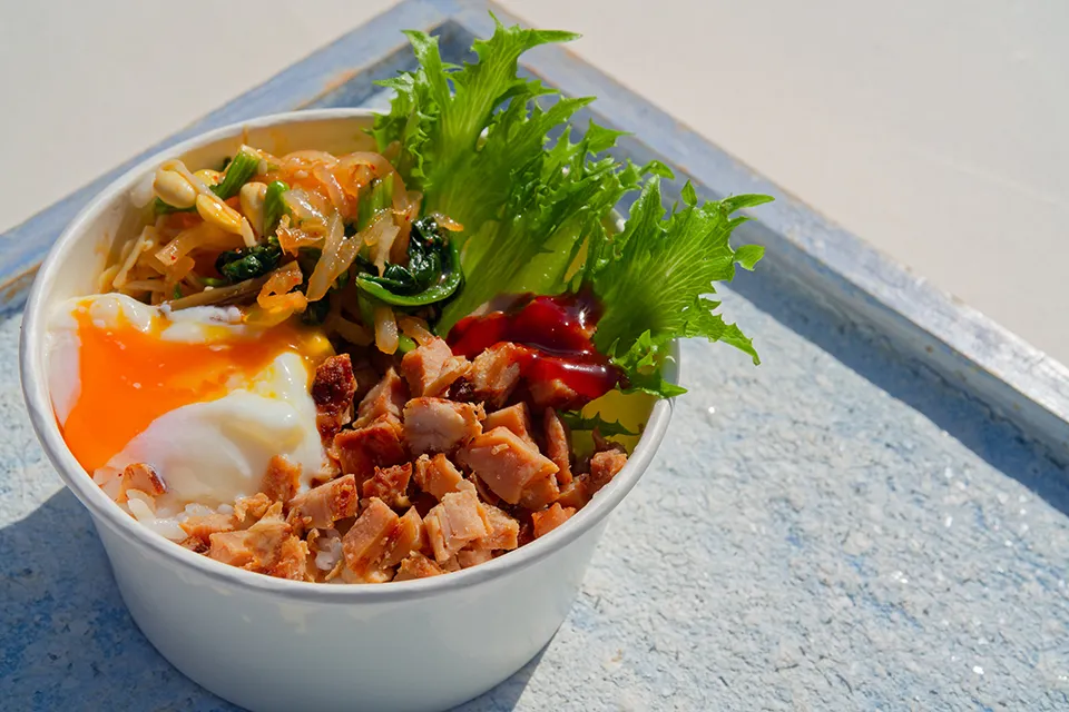 焼豚ビビンバライス